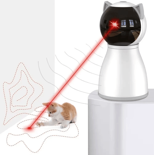 🐾 Hugssnpaws™ Automatic Laser Cat Toy - Hugssnpaws
