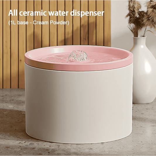 🐾 Hugssnpaws™ Ceramic Cat Water Fountain - Hugssnpaws